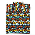 E-Reader sleeve with colorful diamond patterned fabric