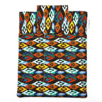 E-Reader sleeve with colorful diamond patterned fabric