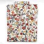 E-Reader sleeve with floral patterned fabric