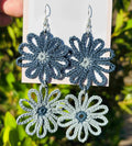 Petal Drift Double Earrings
