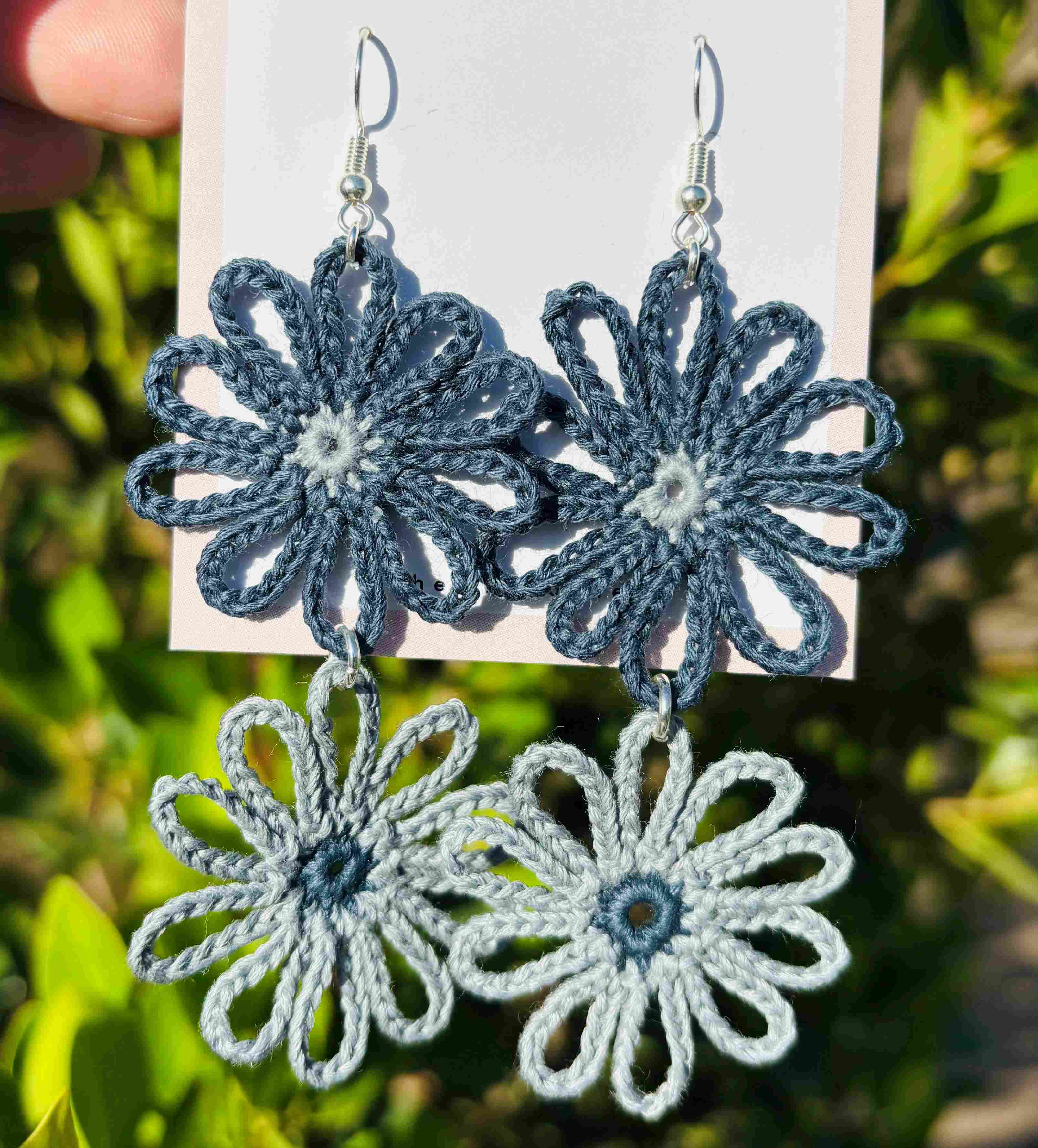 Petal Drift Double Earrings