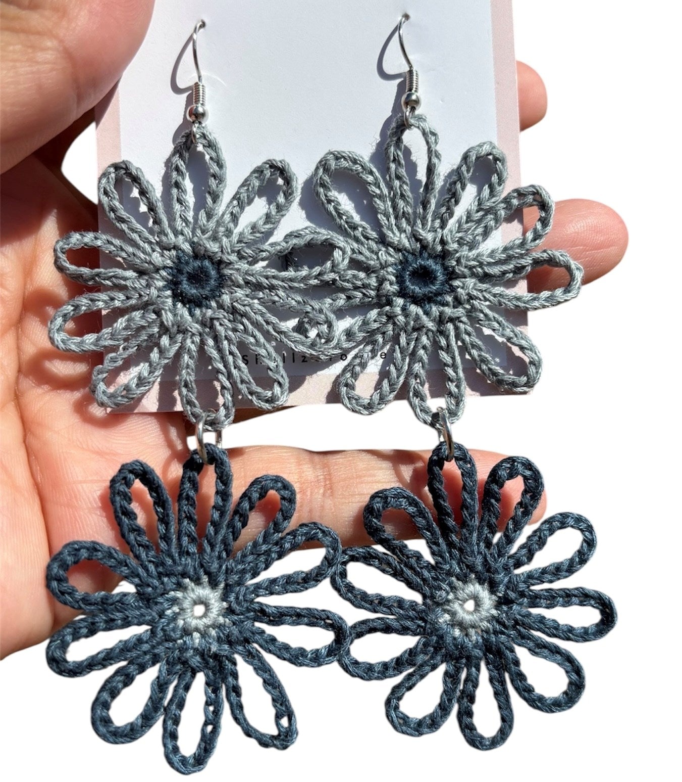 Petal Drift Double Earrings