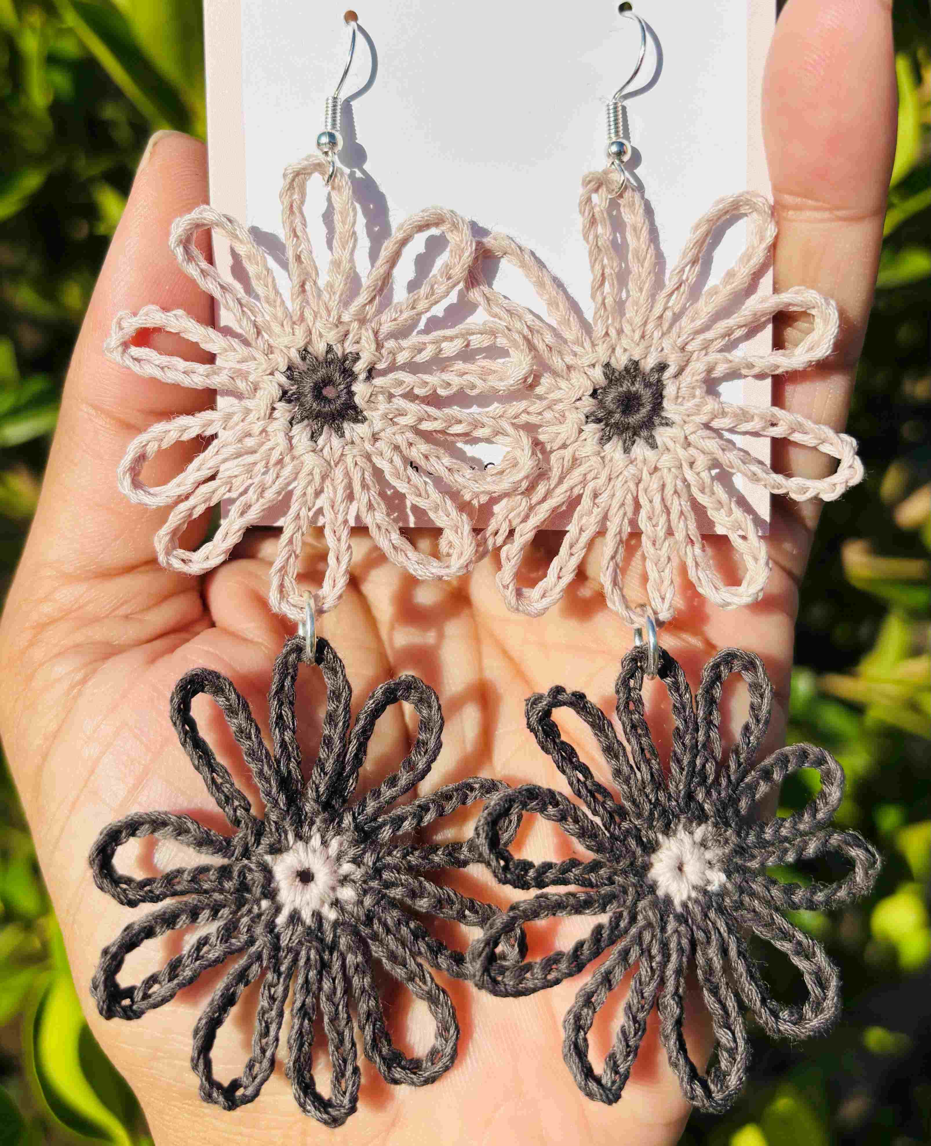 Petal Drift Double Earrings