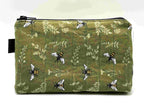 Bee Green Triangle Pouch