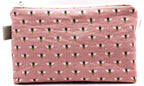Blush And Bees Triangle Pouch