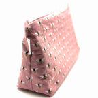 Blush And Bees Triangle Pouch